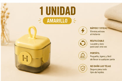 Quitapelusas Portátil Reutilizable para Ropa, Sofás y Pelo de Mascotas